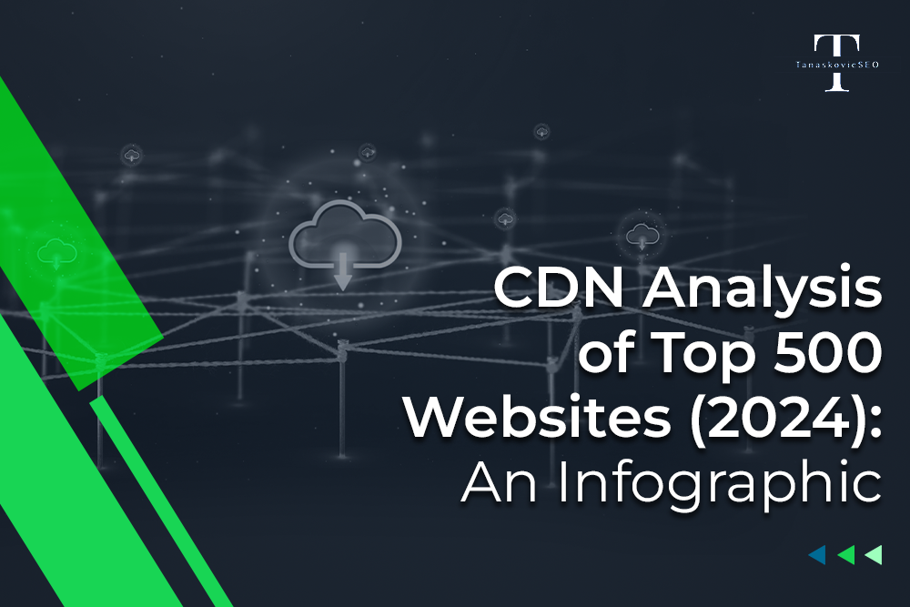 The Most Popular CDN Providers in 2024 – An Infographic from Analysis of Top 500 Websites